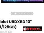 Tablet UBDXBD 10″ (18/128GB). Incluye cable y cargador