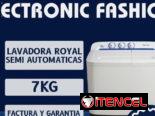 LAVADORAS ROYAL AUTOMÁTICAS Y SEMI AUTOMÁTICAS DE VARIOS KG NUEVAS EN CAJA