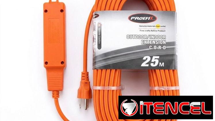 Extensión eléctrica de uso rudo PROEFIX