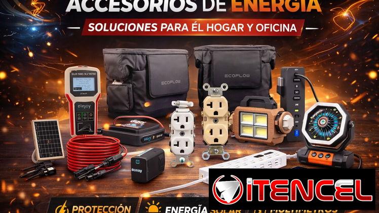 Accesorios de Energía y Protección Eléctrica | Regletas, Cables, Multímetros y Más