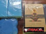 Esteras. Bloques de entrenamientos. Almohadillas de apoyo. Set completo para Yoga y Fitness. Equipaje con lo mejor.