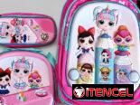 Mochilas infantiles 3 en 1 por unidad 18 USD Por docena 12 USD
