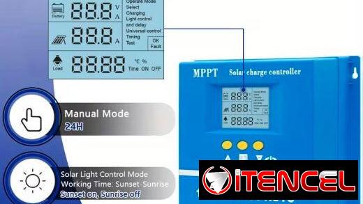 120 AMPERE CONTROLADOR REGULADOR  MPPT MULTISISTEMA NUEVO DA ESTRENAR