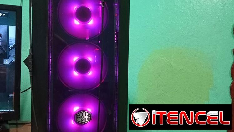 Vendo PC tower cooler Master RGB z370 Aorus Gaming 24 G Ram Nvidea 3060 Ti Fuente Cooler Master 500 watt SSD 520