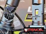 BOMBILLO H4 LED LUPA CHIP CSP DE ALTO BRILLO