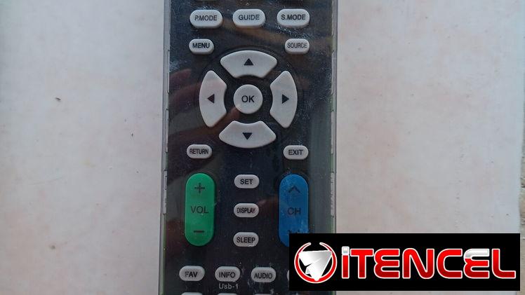 Control remoto para televisores
