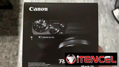 Cámara Canon PowerShot GX7 Mark III + Accesorios. Nueva, sellada en su caja original.