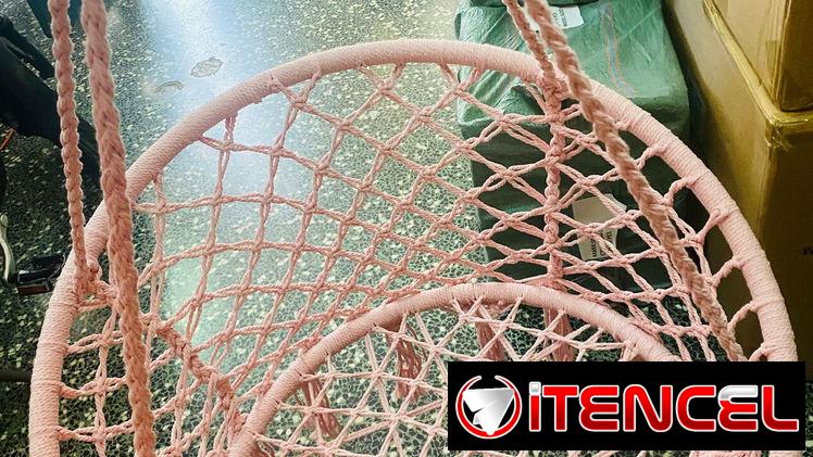 📣 50 📣 SILLA HAMACA DE MACRAME. MENSAJERÍA CON FACTURA Y GARANTÍA. TLF 54833699
