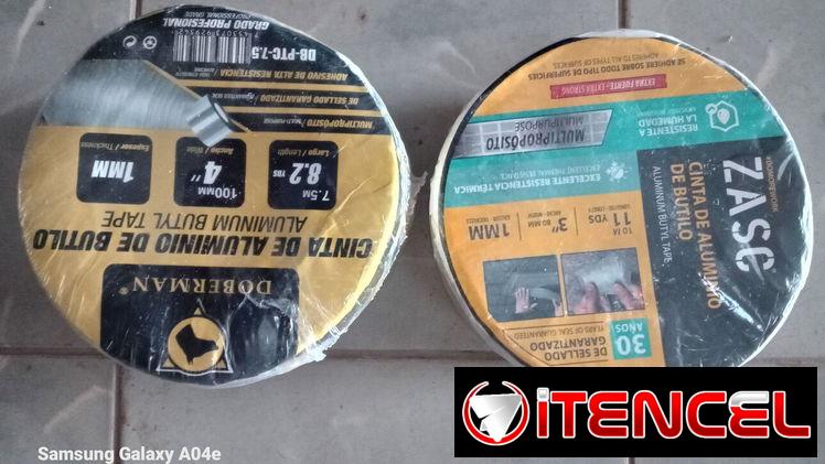 Cinta Impermeabilizante de Butilo y Aluminio para Sellado Soluciona fugas y grietas