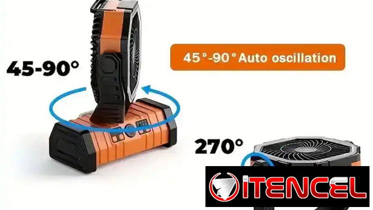 VENTILADOR RECARGABLE / PORTATIL F6 /