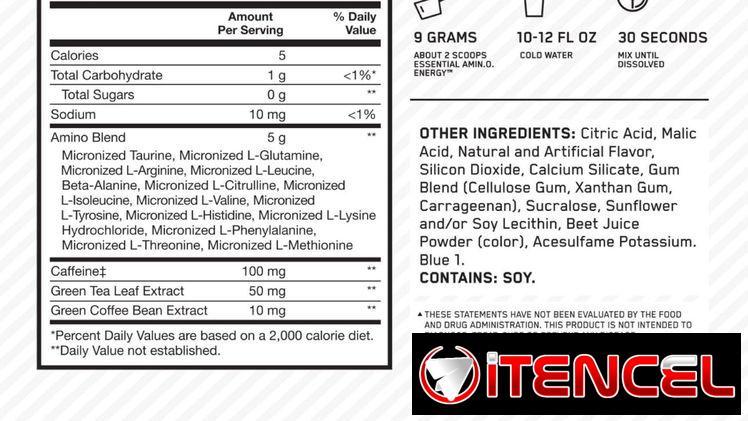 AMINO ENERGY ON OPTIMUM NUTRITION AMINOACIDO