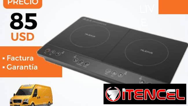 Cocina de inducción doble Milexus 1800 w