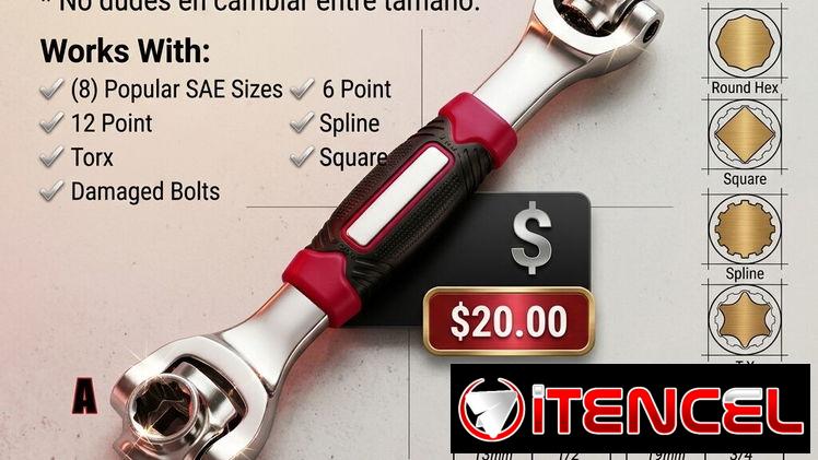 📦 Llave universal profesional✔️