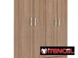 Escaparate 4 puertas 2 gavetas