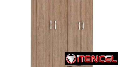 Escaparate 4 puertas 2 gavetas