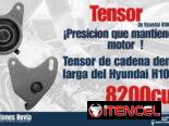 PIEZAS DE HYUNDAI H100: TENSOR DE LA CORREA, MANGUERA SUPERIOR DEL RADIADOR, SOPORTE DEL MOTOR