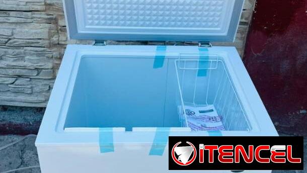 ~Rebaja temporal 🔥 👉Nevera de 5.5 pies marca EKO 210 usd    ✅Llave y luz interior 😍🔅