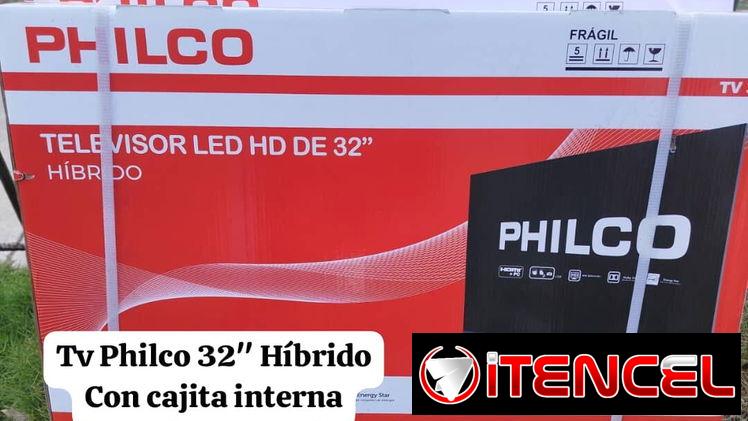 Tv 32 ” pulgadas PHilCO Híbrido con cajita interna + Envío y Ensamblaje incluido!!