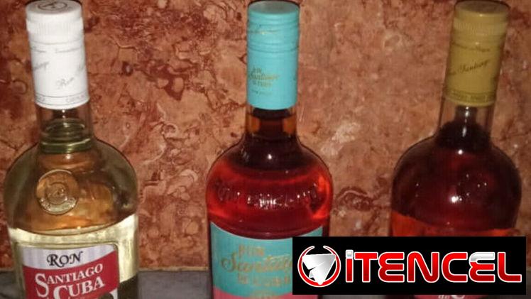 Botellas de ron originales Selladas. Ron Santiago, Cubay , Añejo 7 años, etc