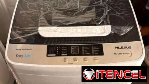 Lavadora automática milexus 7.5kg