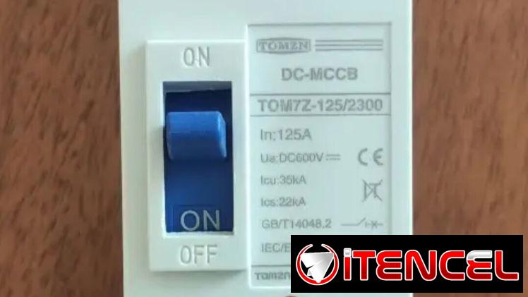 💥💥Breaker DC tipo MCCB de alta potencia, 125 A 60usd