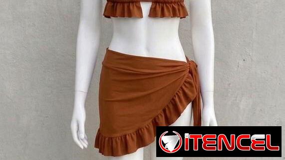 Biquinis de pareo corto x 5500.  Juego de bikinis Cherry 🍓 x5000
