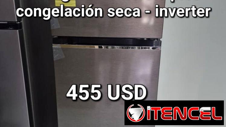 Refrigerador LG de 8.5 pies (congelacion seca-inverter)