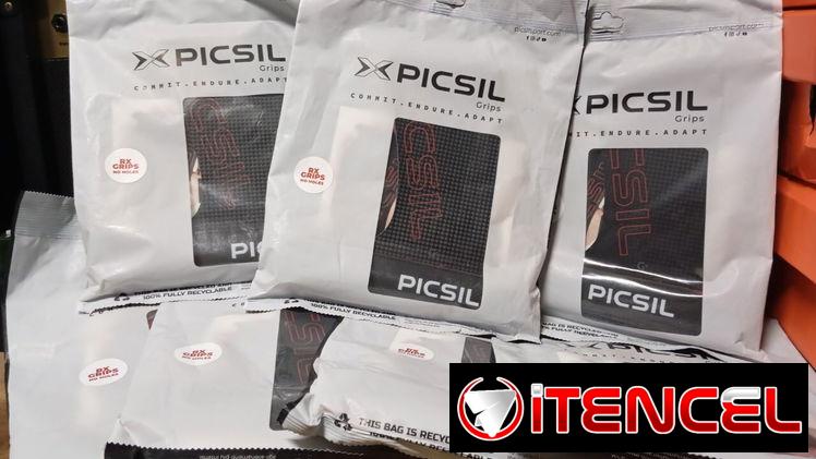 Picsil RX Grips for Hand Protection in Bar Movements and CrossFit Workouts (No Holes) Size G+