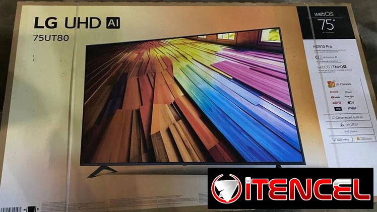 Televisor LG de 75 pulgadas
