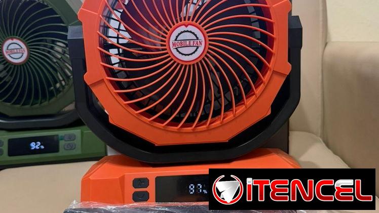 Venta de ventiladores recargable con paneles