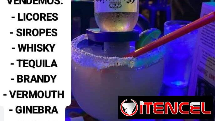 LICORES, SIROPES, CONCENTRADOS DE FRUTAS, WHISKY, TEQUILA, GINEBRA, VERMOUTH, BRANDY, RONES Y MÁS 👉 WHATSAPP 55377ÁCTE!