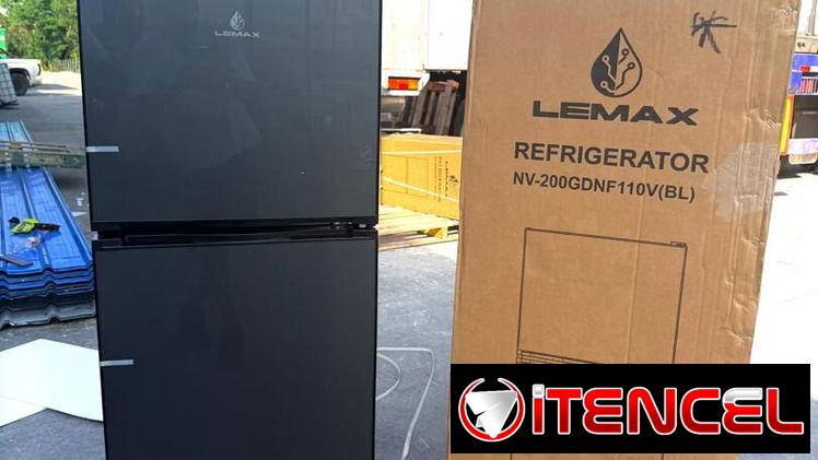 REFRIGERADOR LEMAX 7.5 Pies Congelación SECA/Acabado con Efecto Espejo .Factura, Garantía y Envío Gratis