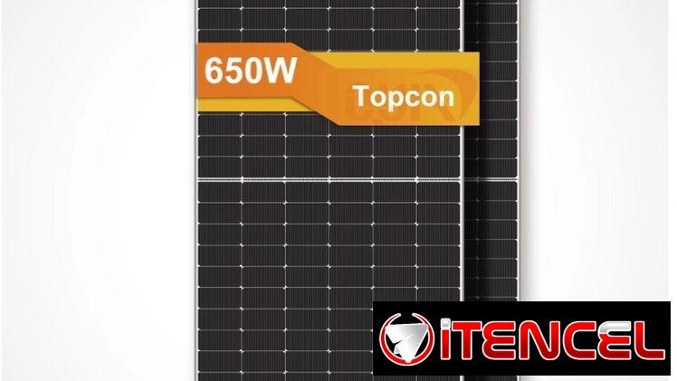 PANELES SOLARES 650W BIFACIALES