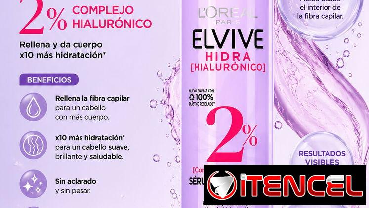 SERUM RELLENADOR ELVIVE LOREAL HIDRA HIALURONICO 150 ML