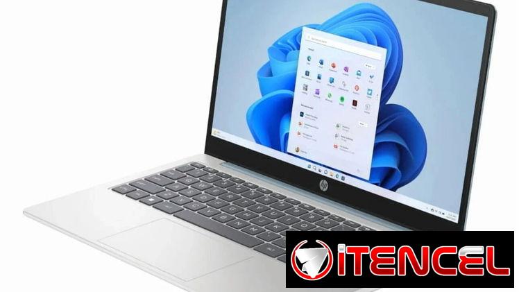 LAPTOP 🎁NUEVA🎁📦CAJA, HP (14-em0002wm), 14″ HD IPS, AMD Athlon Silver 7120U, 4GB DDR5, Radeon 610M, 128GB SSD, 8Horas