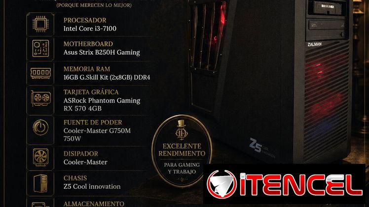 💻 PC Gamer Completa en Excelente Estado + Monitor Samsung, Teclado y Mouse de regalo.