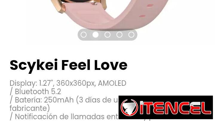 Scykei Feel Love. Notificación de llamadas entrantes y posibilidad de rechazarlas