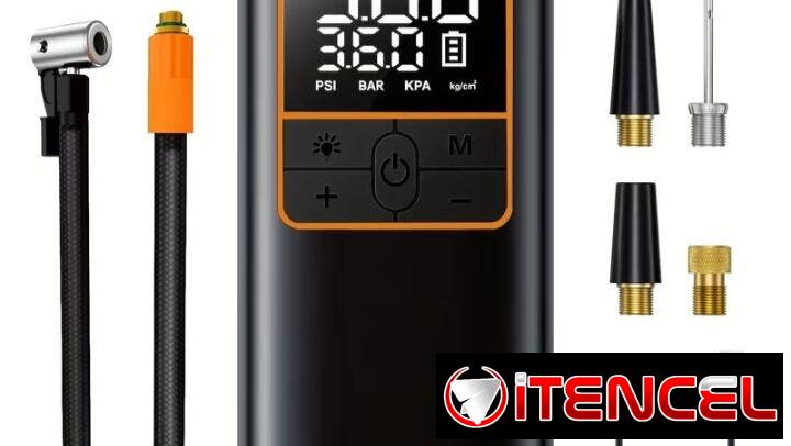Compresor de aire portátil con Powerbank