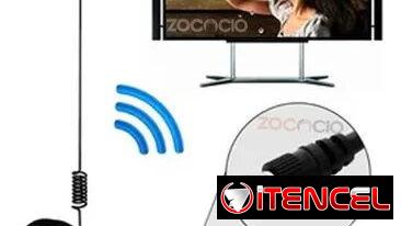 Antenas TDT para televisor / Televisión digital terrestre / Cable de 3 metros