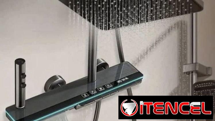 Ducha 4 tiros , con luces led
