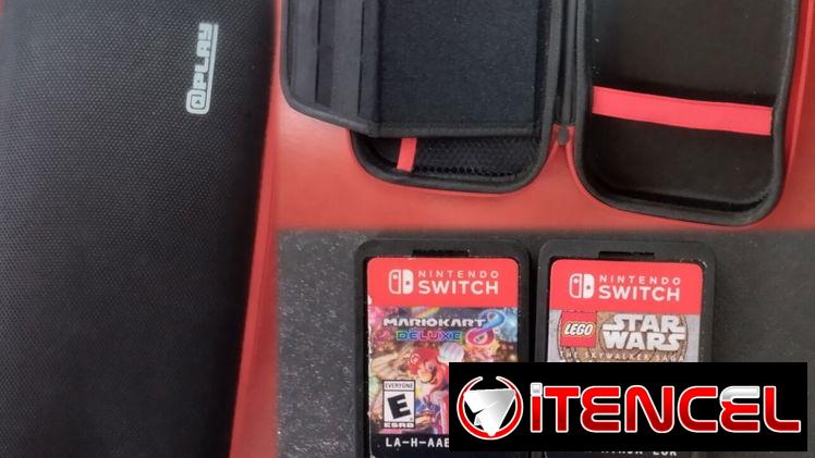 Estuchera rígida para Nintendo switch
