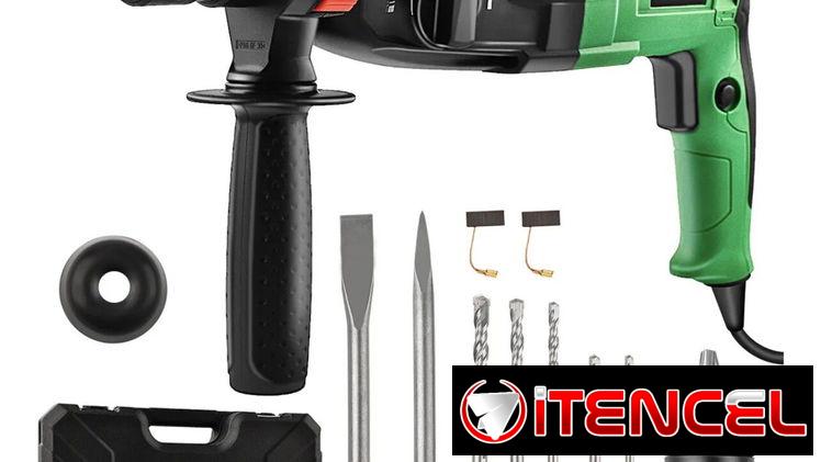 Rotomartillo Concelador SHAWTY, 1050W, Martillar  Perforador SDS-Plus  Mandril, Para Taladrar y Martillar