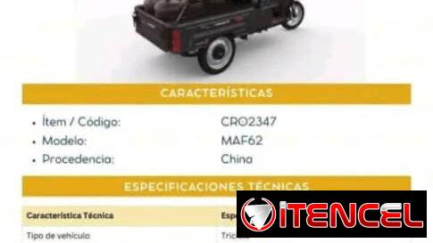 Triciclos marca Maf🛺 , chiquitos   *NUEVOS 0KM*👌🏾