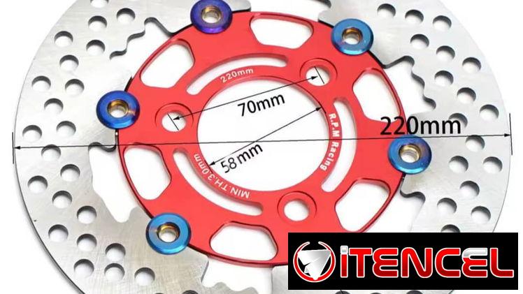 Discos de freno Rpm 220mm originales 45usd o al cambio