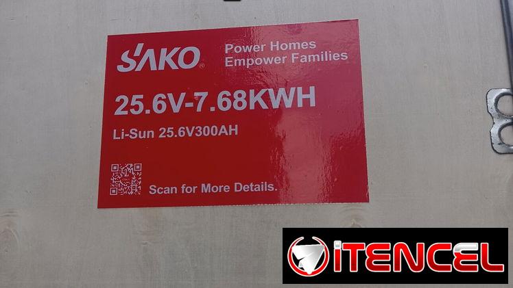 Baterías SAKO 5 KWH y 7 KWH
