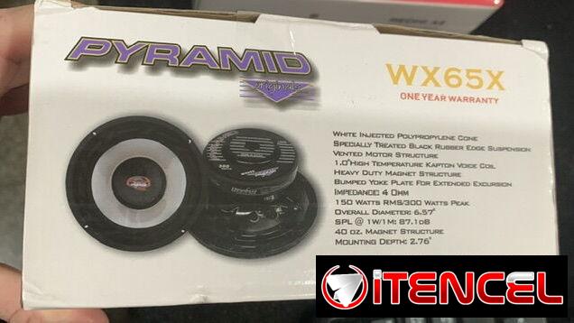 65usd Subwoofer 6.5” marca Pyramid 300w nuevo en caja doble bobina Mensajeria en toda la habana