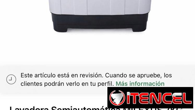 Lavadora Semiautomática MILEXUS 7KG nueva en caja