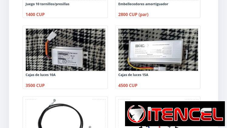 Piezas para bicimotos y motos electricas