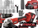 Kit de herramientas, Con todos sus aditamentos, 2 Baterías de 48 volt