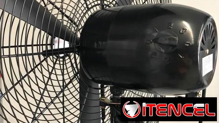 VENTILADOR INDUSTRIAL PEDESTAL 24p marca Jinghan 130W, Tres velocidades 3 ASPAS Precio $190 USD  Transporte incluido